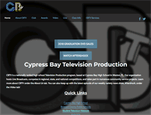 Tablet Screenshot of cypressbaytv.com